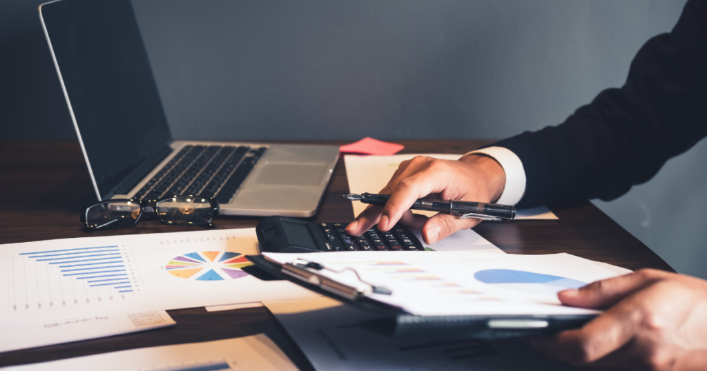 Financial Forecasting for Business Growth: Planning Beyond Next Quarter 2 Business owner reviewing financial forecasting, cash flow projections, and growth planning data